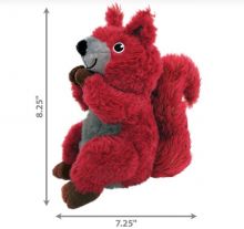 KONG Shakers Passports Red Squirrel Medium