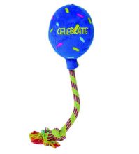 KONG Occasions Birthday Balloon Blue Large