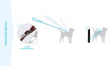 Curli Vario Comfort Leash Dark-Gray L