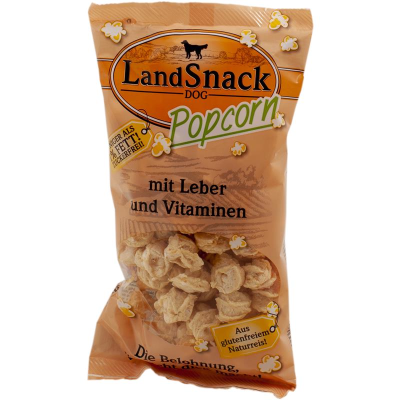 LandSnack für Hunde Popcorn Original mit Leber und Vitaminen 30g
