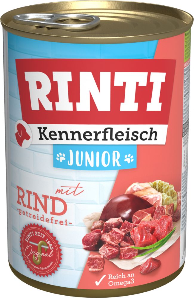 Rinti Kennerfleisch ultipack Rind & Wild 24 x 800 g