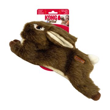 KONG Wild Low Stuff Rabbit Medium