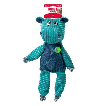 KONG Floppy Knots Hippo Jumbo Extra Large