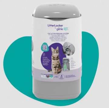 LitterLocker EasyRoll KatzenstreuEntsorgungseimer inkl. EasyRoll 3-Monats-Kassette