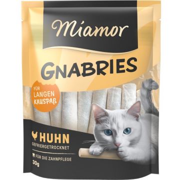 Miamor Gnabries Knabbersticks mit Huhn 30g (Menge: 12 je Bestelleinheit)
