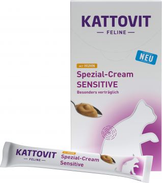 Kattovit Spezial-Cream Sensitive mit Huhn 6x16g (Menge: 11 je Bestelleinheit)
