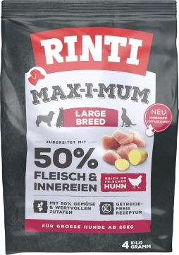 RINTI Max-I-Mum Large Breed Huhn 4kg RINTI Max-I-Mum Large Breed Huhn 4kg