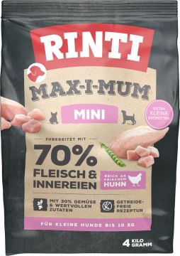Rinti Max-i-mum Mini Adult Huhn 4 kg Rinti Max-i-mum Mini Adult Huhn 4 kg