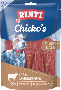 Rinti Chicko Lammstreifen 60 g (Menge: 12 je Bestelleinheit) Rinti Chicko Lammstreifen 60 g (Menge: 12 je Bestelleinheit)