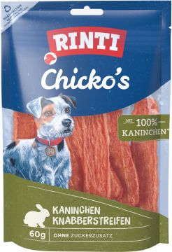 Rinti Chicko Kaninchen Knabberstreifen 60 g (Menge: 12 je Bestelleinheit) Rinti Chicko Kaninchen Knabberstreifen 60 g (Menge: 12 je Bestelleinheit)