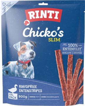 Rinti Chicko Slim Ente Knusprige Entenstreifen XXL-Pack 900 g (Menge: 4 je Bestelleinheit) Rinti Chicko Slim Ente Knusprige Entenstreifen XXL-Pack 900 g (Menge: 4 je Bestelleinheit)
