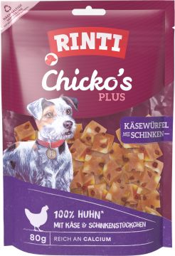 Rinti Chickos Plus Käse-Schinken 80 g (Menge: 12 je Bestelleinheit) Rinti Chickos Plus Käse-Schinken 80 g (Menge: 12 je Bestelleinheit)