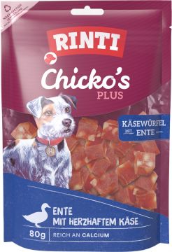 Rinti Chickos Käsewürfel Ente 80 g (Menge: 12 je Bestelleinheit) Rinti Chickos Käsewürfel Ente 80 g (Menge: 12 je Bestelleinheit)