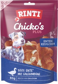 Rinti Chicko Plus Entenkeulchen 80 g (Menge: 12 je Bestelleinheit) Rinti Chicko Plus Entenkeulchen 80 g (Menge: 12 je Bestelleinheit)