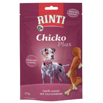 Rinti Chicko Plus Hähnchenschenkel mit Calciumbone 225 g (Menge: 9 je Bestelleinheit) Rinti Chicko Plus Hähnchenschenkel mit Calciumbone 225 g (Menge: 9 je Bestelleinheit)