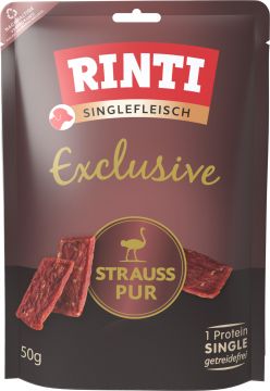 Rinti Exclusive Snack Strauß 50 g (Menge: 12 je Bestelleinheit) Rinti Exclusive Snack Strauß 50 g (Menge: 12 je Bestelleinheit)