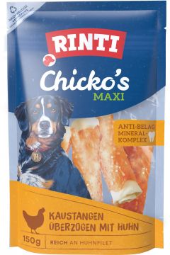 Rinti Chickos Maxi Kaustangen Huhn Large 150 g (Menge: 9 je Bestelleinheit) Rinti Chickos Maxi Kaustangen Huhn Large 150 g (Menge: 9 je Bestelleinheit)