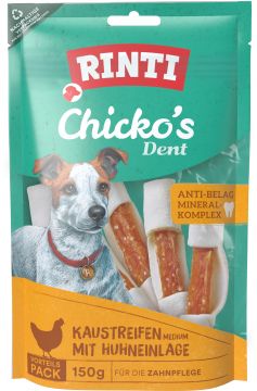 Rinti Chicko Dent Huhn Medium 150 g (Menge: 9 je Bestelleinheit) Rinti Chicko Dent Huhn Medium 150 g (Menge: 9 je Bestelleinheit)