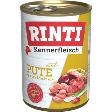 Rinti Dose Kennerfleisch Pute 400 g (Menge: 12 je Bestelleinheit)