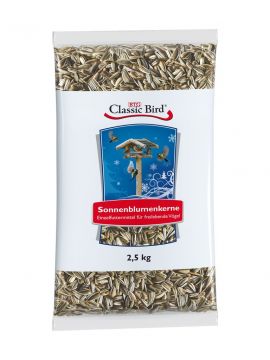 Classic Bird Sonnenblumenkerne gestreift 2,5kg (Menge: 4 je Bestelleinheit)