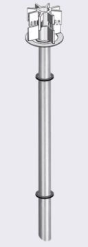 sera Rotorsatz mit Steigrohr 500 für flore CO2 Aktiv-Reaktor 500