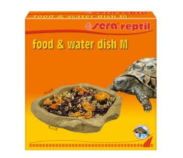 sera reptil food/water dish medium