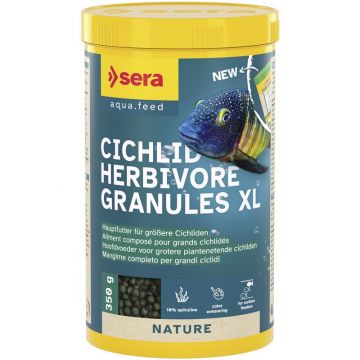 sera Cichlid Herbivore Granules XL 1.000 ml (350 g)