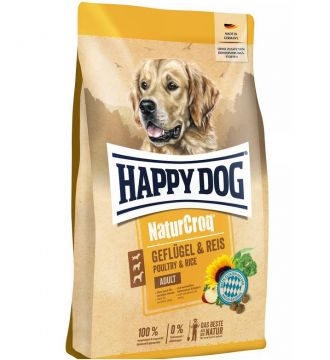 Happy Dog NaturCroq Geflügel & Reis 4kg Happy Dog NaturCroq Geflügel & Reis 4kg