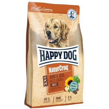 Happy Dog NaturCroq Rind & Reis 4 kg Happy Dog NaturCroq Rind & Reis 4 kg