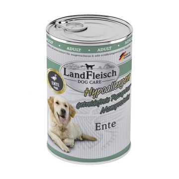 Landfleisch Dog Care Hypoallergen Ente 400g (Menge: 6 je Bestelleinheit) Landfleisch Dog Care Hypoallergen Ente 400g (Menge: 6 je Bestelleinheit)