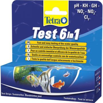 Tetra Test-Streifen 6 in 1 25 Stück