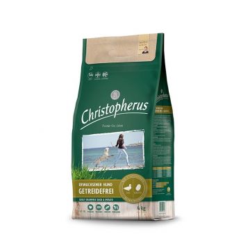 Christopherus Erwachsener Hund Getreidefrei Ente & Kartoffel 4kg Christopherus Erwachsener Hund Getreidefrei Ente & Kartoffel 4kg