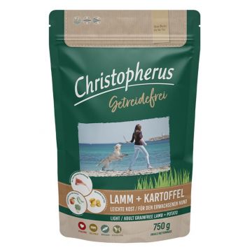 Christopherus Getreidefrei Erwachsener Hund Leichte Kost Lamm & Kartoffel 750g Christopherus Getreidefrei Erwachsener Hund Leichte Kost Lamm & Kartoffel 750g