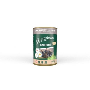 Christopherus Dose Menue Junior mit Lamm, Kartoffel, Pastinake 400g (Menge: 6 je Bestelleinheit)
