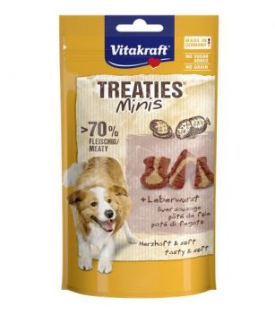 Vitakraft Treaties Minis+ Leberwurst 48g Vitakraft Treaties Minis+ Leberwurst 48g