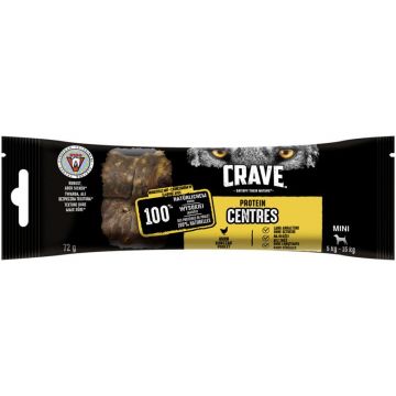 Crave Dog Snack Protein Centres Mini mit Huhn 72g (Menge: 15 je Bestelleinheit)