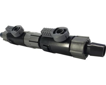EHEIM Doppelhahn m. Schnelltrennkupplung zu Schlauch 16/22 mm