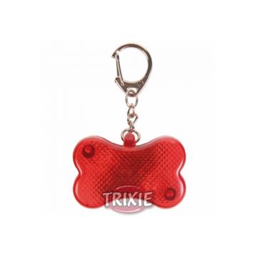 Trixie Flasher für Hunde 4,5 × 3 cm, rot Trixie Flasher für Hunde 4,5 × 3 cm, rot