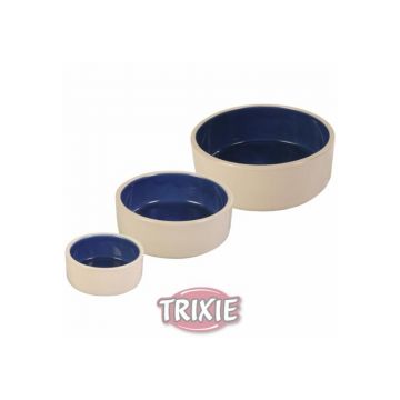 Trixie Keramiknapf 2,1 l 23 cm, creme blau Trixie Keramiknapf 2,1 l 23 cm, creme blau