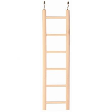 Trixie Holzleiter, 6 Sprossen/28 cm Trixie Holzleiter, 6 Sprossen/28 cm