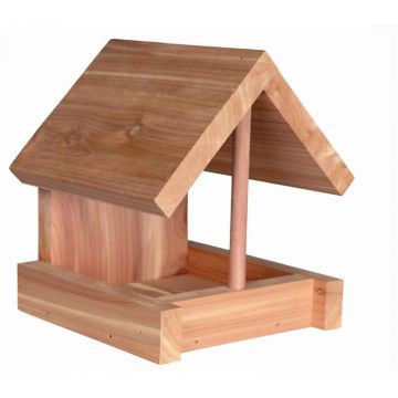 Trixie Futterhaus, Zedernholz 16 × 15 × 13 cm, natur Trixie Futterhaus, Zedernholz 16 × 15 × 13 cm, natur