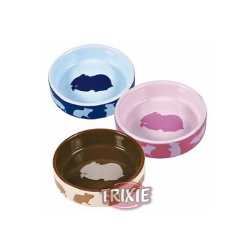 Trixie Keramiknapf mit Motiv, Hamster 80 ml 8 cm Trixie Keramiknapf mit Motiv, Hamster 80 ml 8 cm