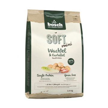 Bosch Soft Mini Wachtel & Kartoffel 2,5 kg Bosch Soft Mini Wachtel & Kartoffel 2,5 kg