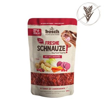 Bosch Freshe Schnauze Topping erdig rotes Ackergem&uuml;se 200g (Menge: 8 je Bestelleinheit)