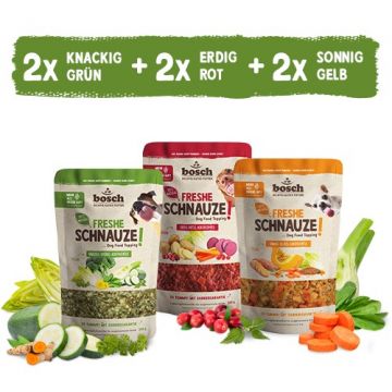 Bosch Freshe Schnauze Topping Aktionspaket Sommer 6x200g