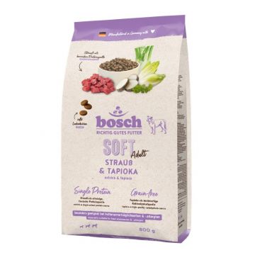 Bosch Soft Adult Strau&szlig; & Tapioka 800g