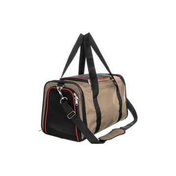 Hunter Tragetasche Sydney beige/rot 48 x 28 x 28cm