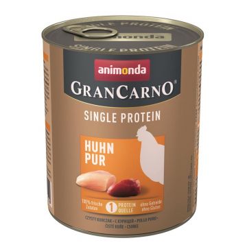 Animonda Dog GranCarno Adult Single Protein Huhn pur 800g (Menge: 6 je Bestelleinheit)