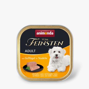 Animonda Dog vom Feinsten Adult mit Geflügel & Nudeln 150g (Menge: 22 je Bestelleinheit)
