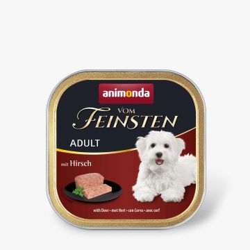 Animonda Dog vom Feinsten Adult mit Hirsch 150g (Menge: 22 je Bestelleinheit)
